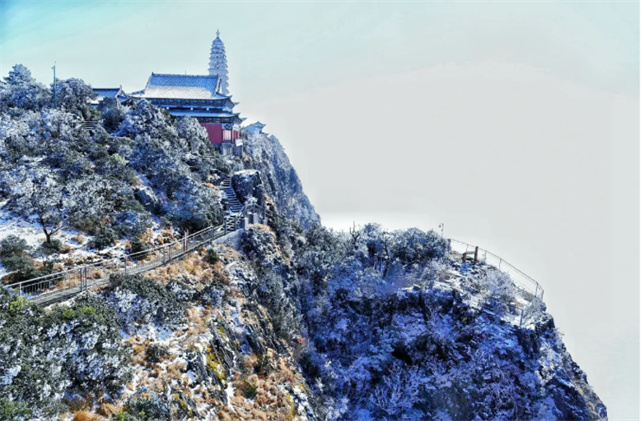 冬季在大理，看美麗的冰雪世界