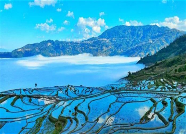 一條來自聯(lián)合國的推送，主角：紅河哈尼梯田！